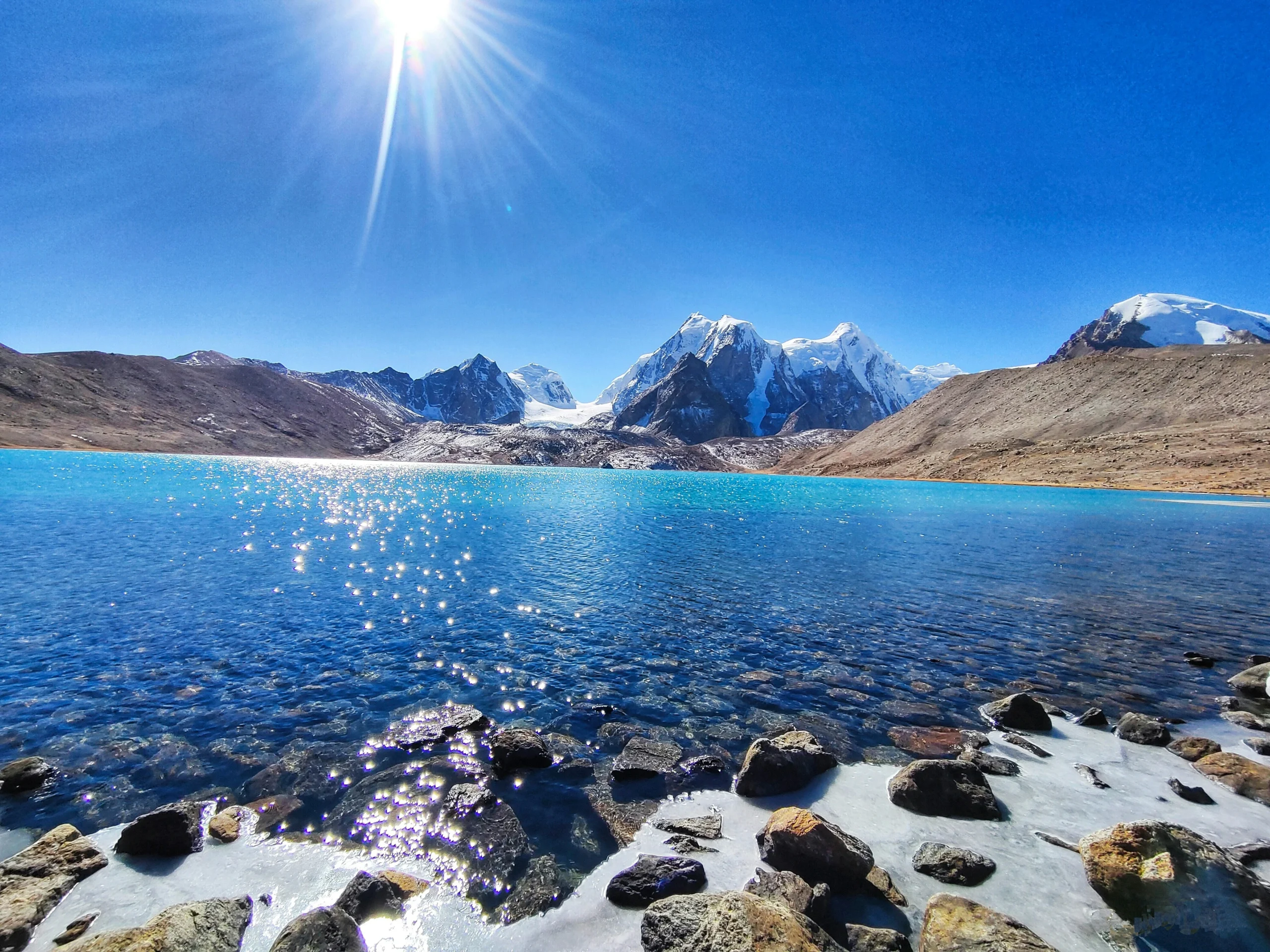 Places to visit in Sikkim - Gurudongmar Lake