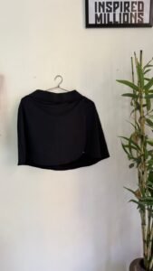 Ajio Black Skirt