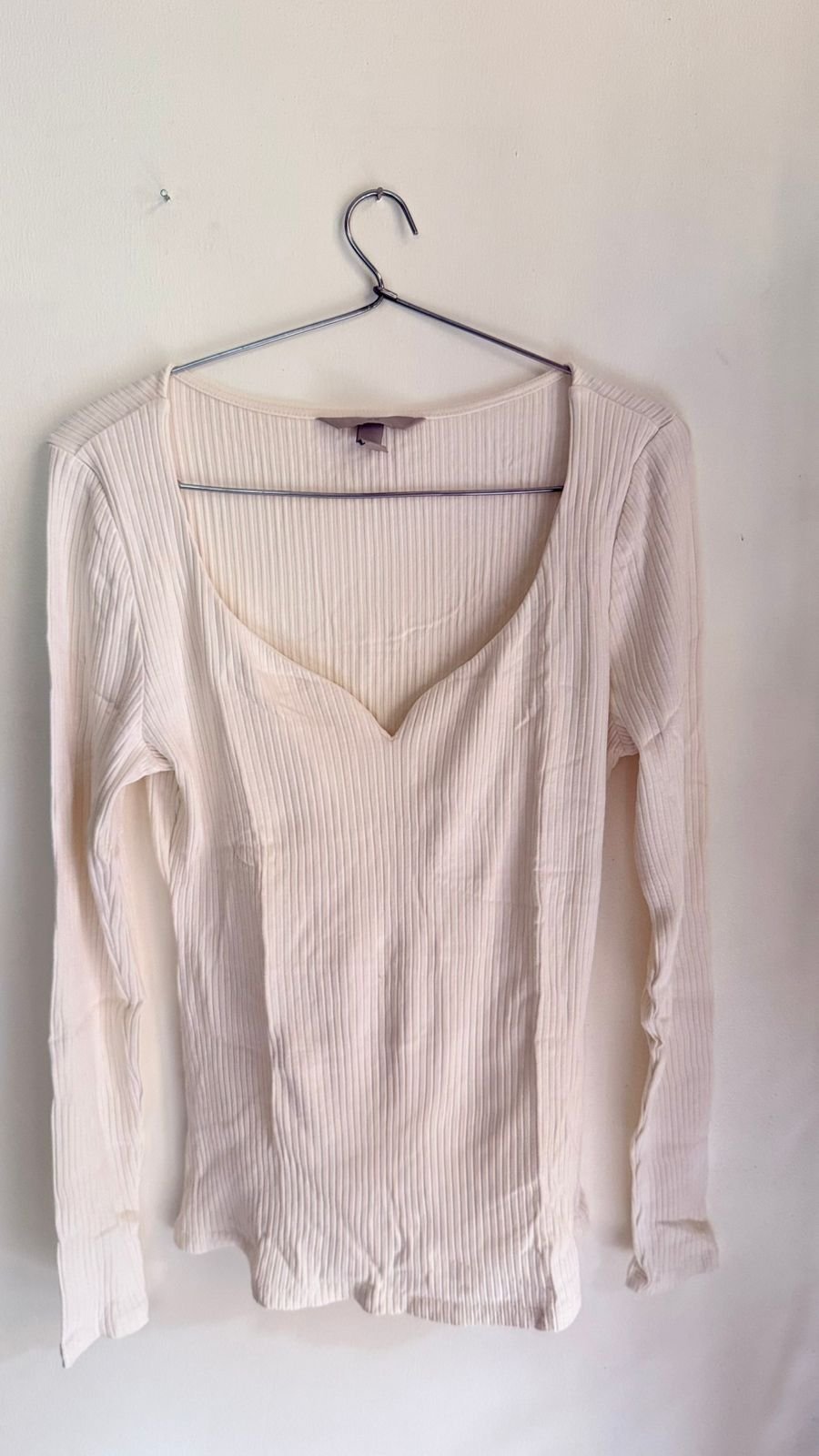 Classic Crisp – H&M Women’s White Top (Size S)