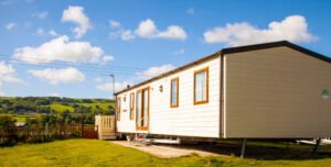Static caravan holiday homes