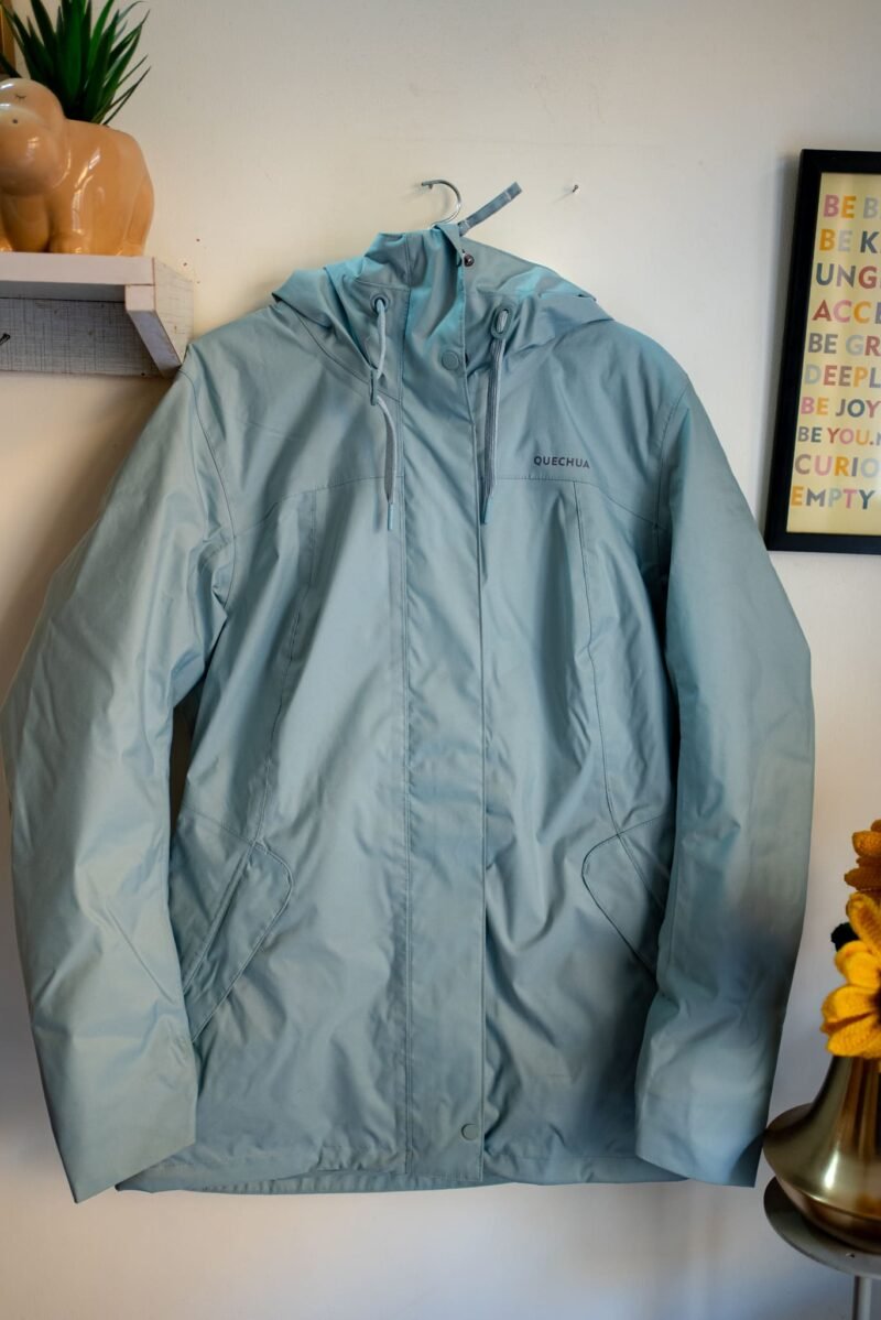 Quechua Decathlone Blue windcheater jacket (Size S)