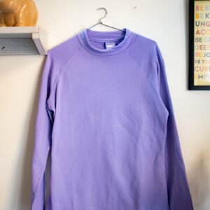 Decathlon Wedze Oversized Sweatshirt – Purple (Size M)