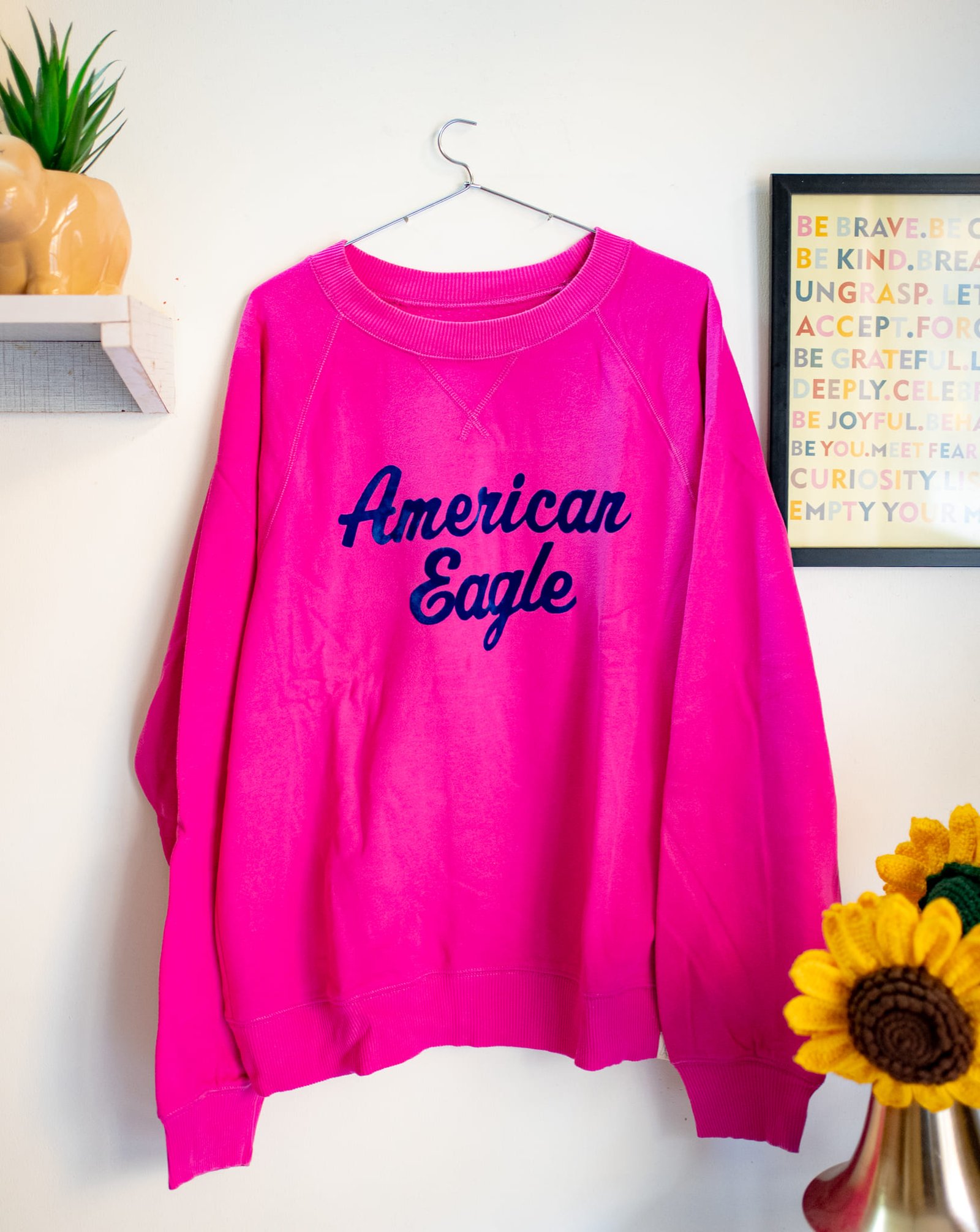 American Eagle Pink top (Size S)